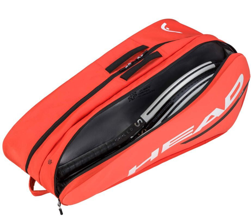 Сумка теннисная Head Tour Racquet Bag L - fluo orange