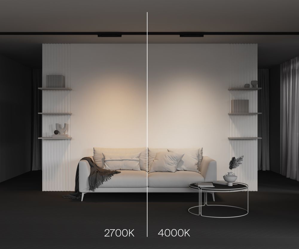 Трековый трехфазный светодиодный светильник Maytoni Trinity   TR196-3-10W2.7K-B