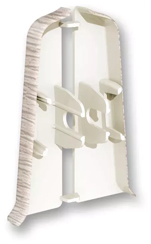 Торцевые (пара) для плинтуса 85мм "Деконика", 274 Сосна северная