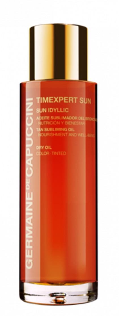 GERMAINE DE CAPUCCINI TimExpert Sun Sun Idyllic Tan Subliming Oil Масло для поддержания загара 100мл