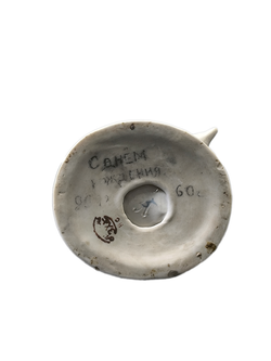 Фарфоровая статуэтка "Дети кормят голубей" Полонский ЗХК