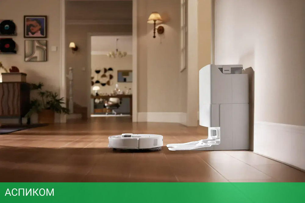 Робот-пылесос Roborock Robotic Vacuum Cleaner+Empty Wash Fill Dock Qrevo L RU White (QRL02-02)