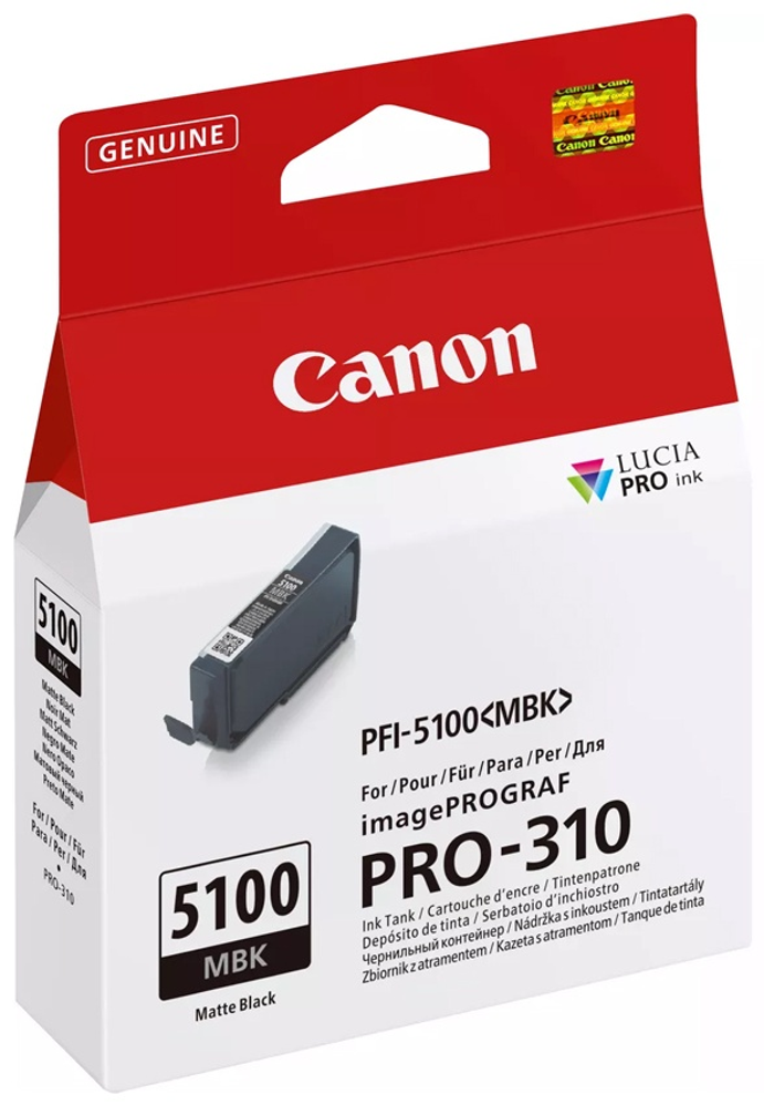 Картриджи Canon PFI-5100 Matte Black черный