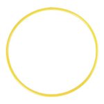 Обруч, диаметр 90 см, цвет желтый (Крошка Я)