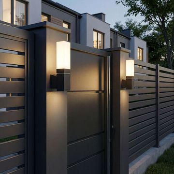 Уличный настенный светодиодный светильник LED 5W 3000К 1534 Techno LED чёрный Elektrostandard