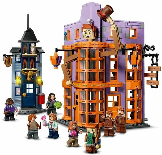 Конструктор Гарри Поттер " Косой переулок " , 834 дет.