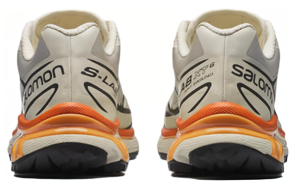 SALOMON XT 6 Series "Beige Vibrant Orange"