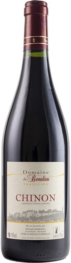Вино Шинон Кюве Традисьон Домен де Больё Вино Шинон Кюве Традисьон Домен де Больё