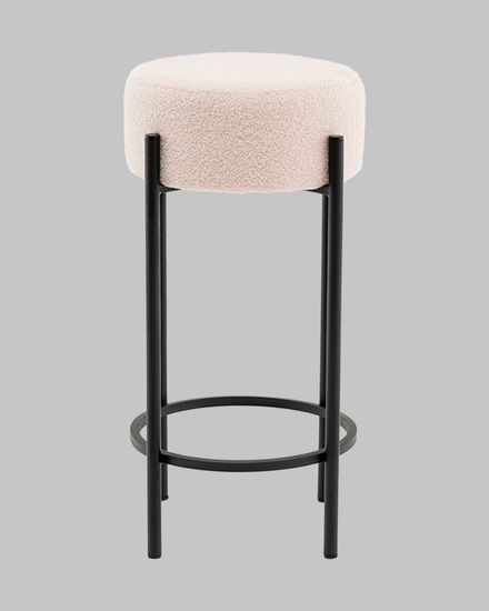 Стул барный Мали букле бежевый 