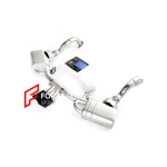 Спортивная выхлопная система с заслонками для Porsche Boxster 987.2 2009-2012 (2.7T и 3.4T) Порше Бокстер