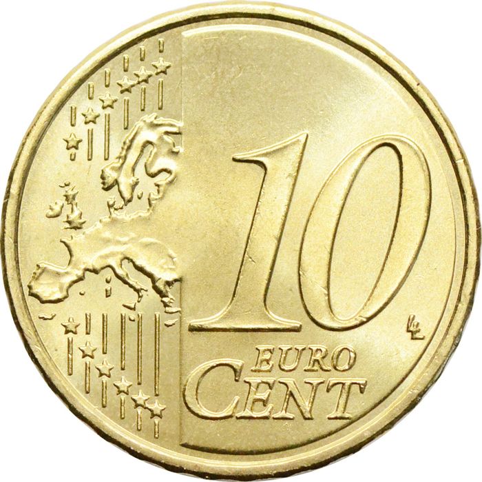 10 евроцентов 2014 Испания (10 euro cent)