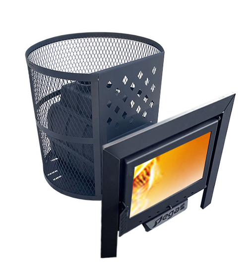 Чугунная печь Легион 22 панорама