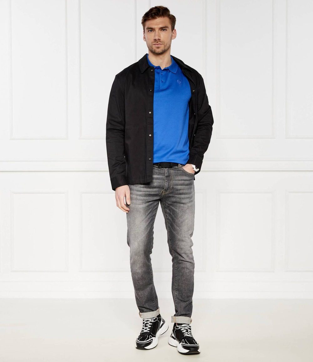 Поло Karl Lagerfeld - голубой(745028 542232)