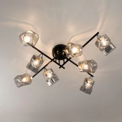 Citilux Клаус CL134185 Люстра потолочная Чёрная