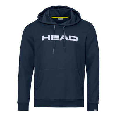 Мужская кофта теннисная HEAD Club Byron Hoody Men - Dark Blue, White
