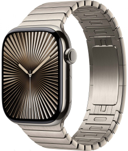 Apple Watch 10 42mm Титан Серебристые Ремешок Link Bracelet Серебристого Цвета