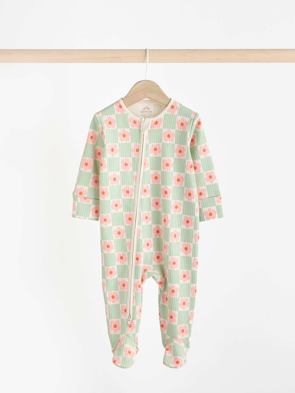 Комбинезон / Cлип для малышей Next B47-269, 3 шт., Зеленый, Бежевый