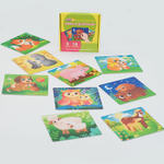 Мамы и детеныши, картонные пазлы