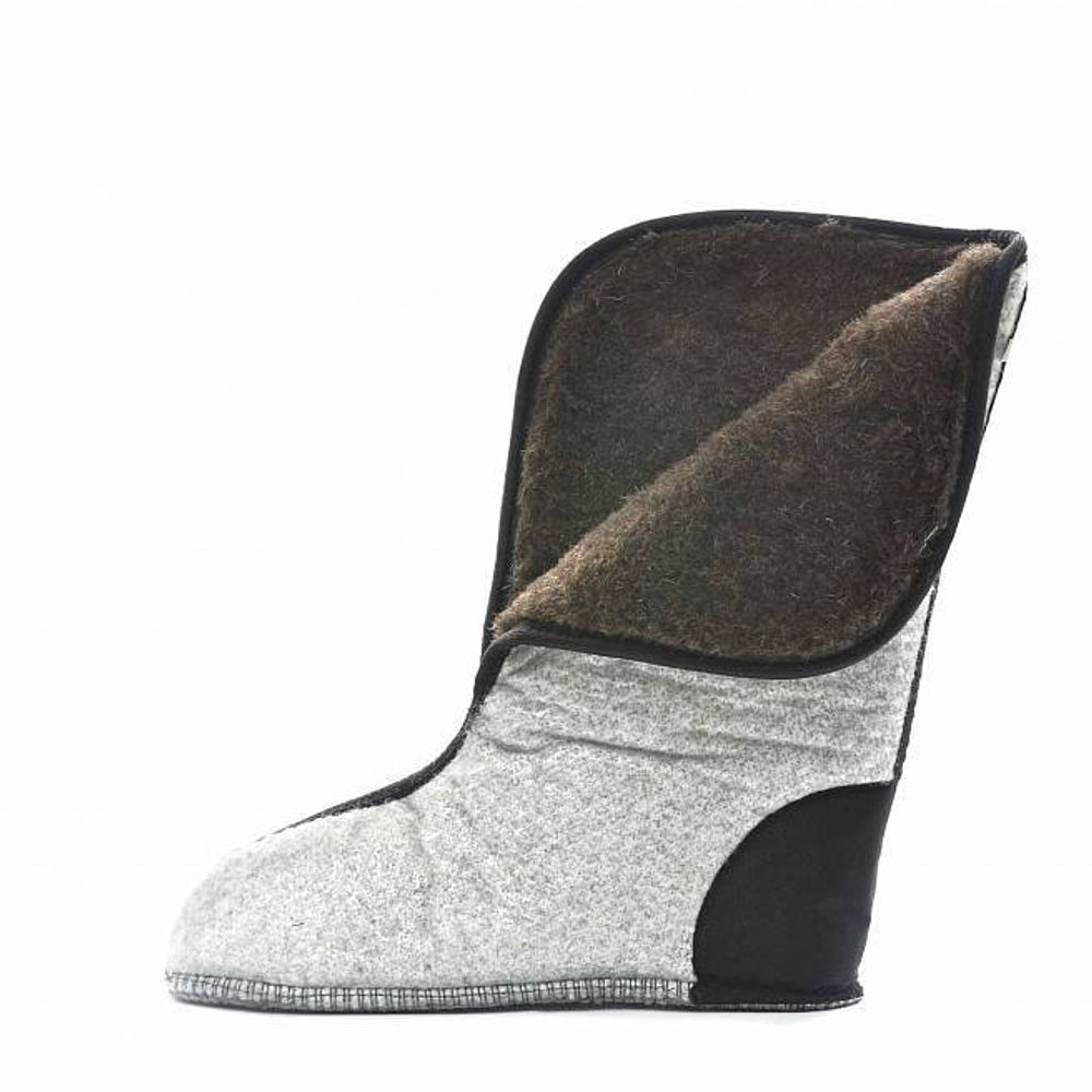 Сапоги с шипами Nordman Quaddro до -50С с защищенной подошвой ТЭП (черные с желтым)