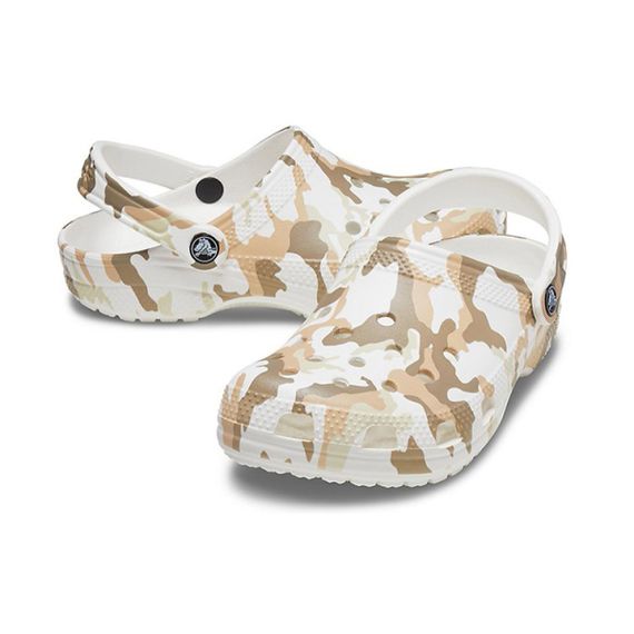Crocs Classic Clog 'White Camouflage'