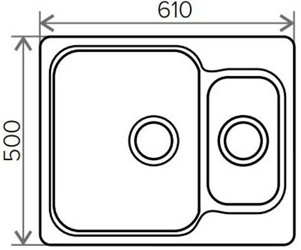 Мойка POLYGRAN F-09 опал № 328