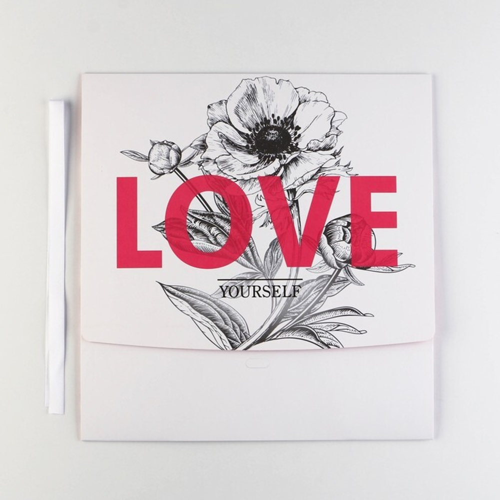 Коробка складная двухсторонняя «ЧБ», 31 × 24.5 × 8 см