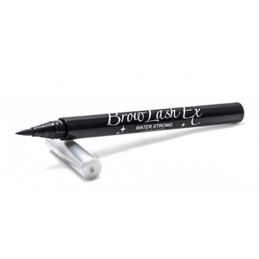 Подводка для глаз жидкая насыщенно черная влагостойкая BCL Brow Lash Ex Water Strong Liner 4мл