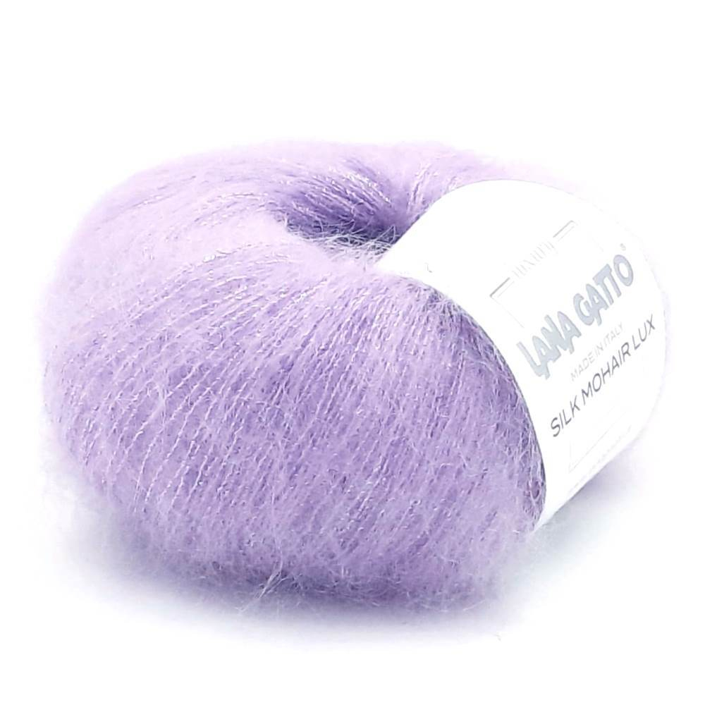 Пряжа Silk Mohair Lurex 25г, 210м, 78%суперкид мохер,14%шелк,4%нейлон,4%полиэстер (цена за 1 шт)