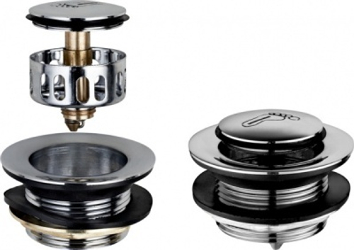 Слив с системой гидрозатвора и вынимаемым металлическим отстойником DK-815 B