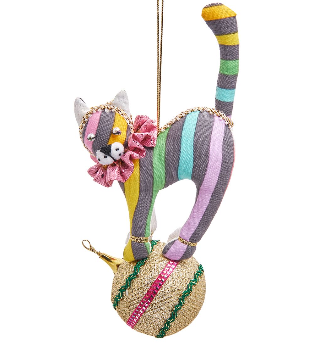 РусКукла RK-884 Кукла подвесная «Кот на шаре»
