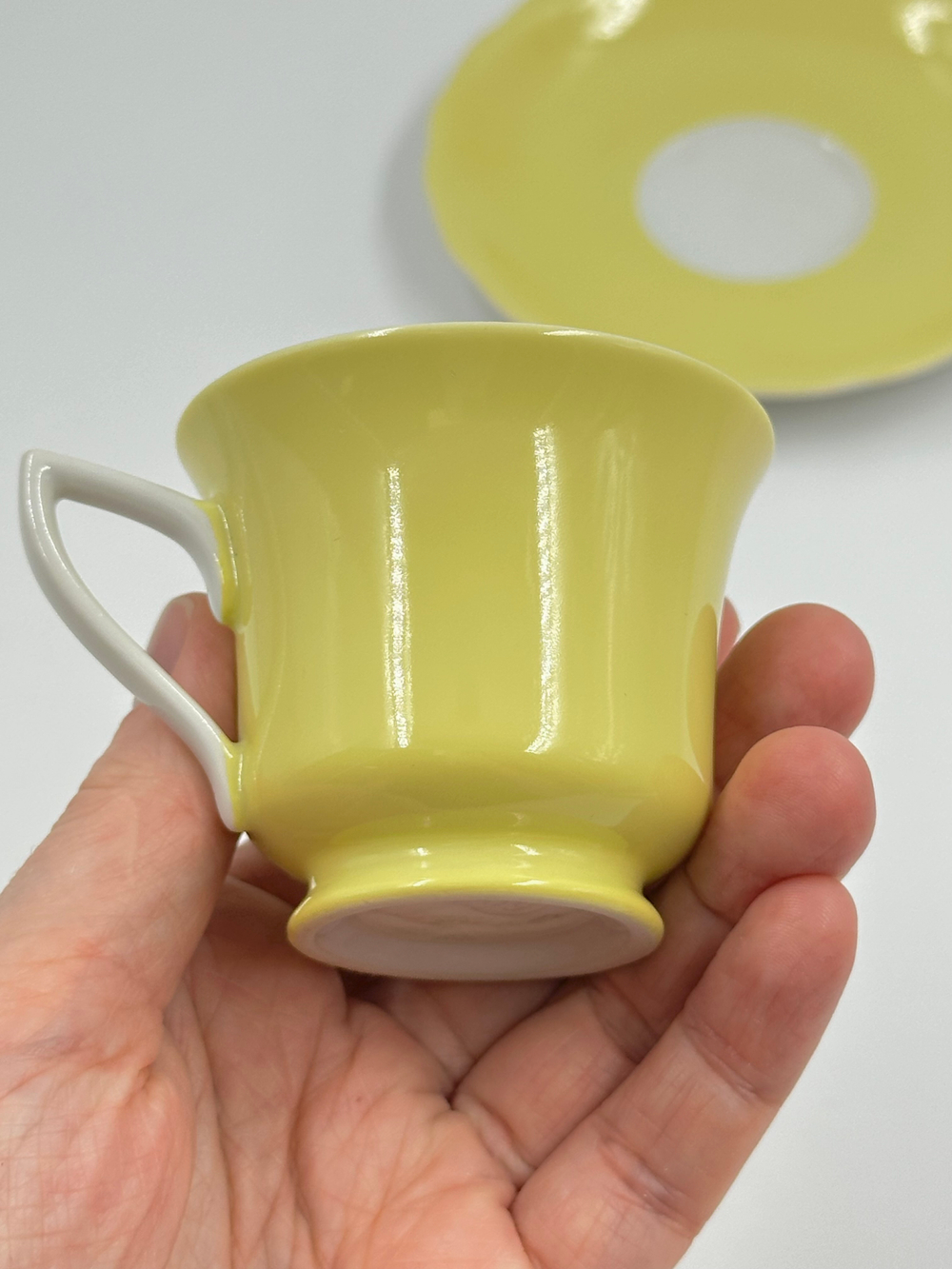 Кофейная пара жёлтая Loučky