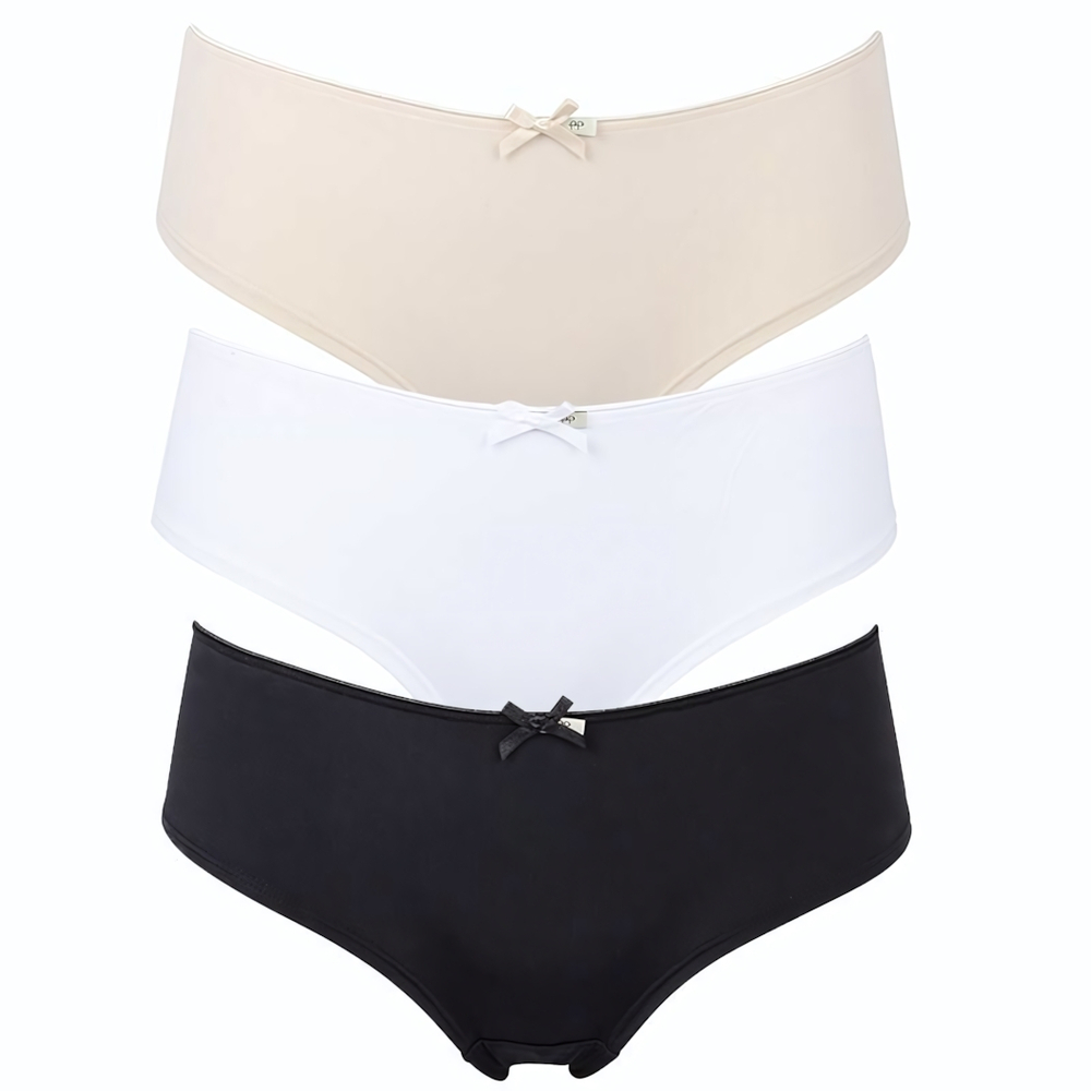 Набор из 3 разноцветных трусиков-шортов Olivia (Размер: S) (Цвет: разноцветный)