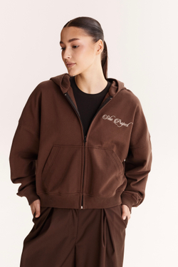 ZIP-HOODIE SDW Uniform - Brown