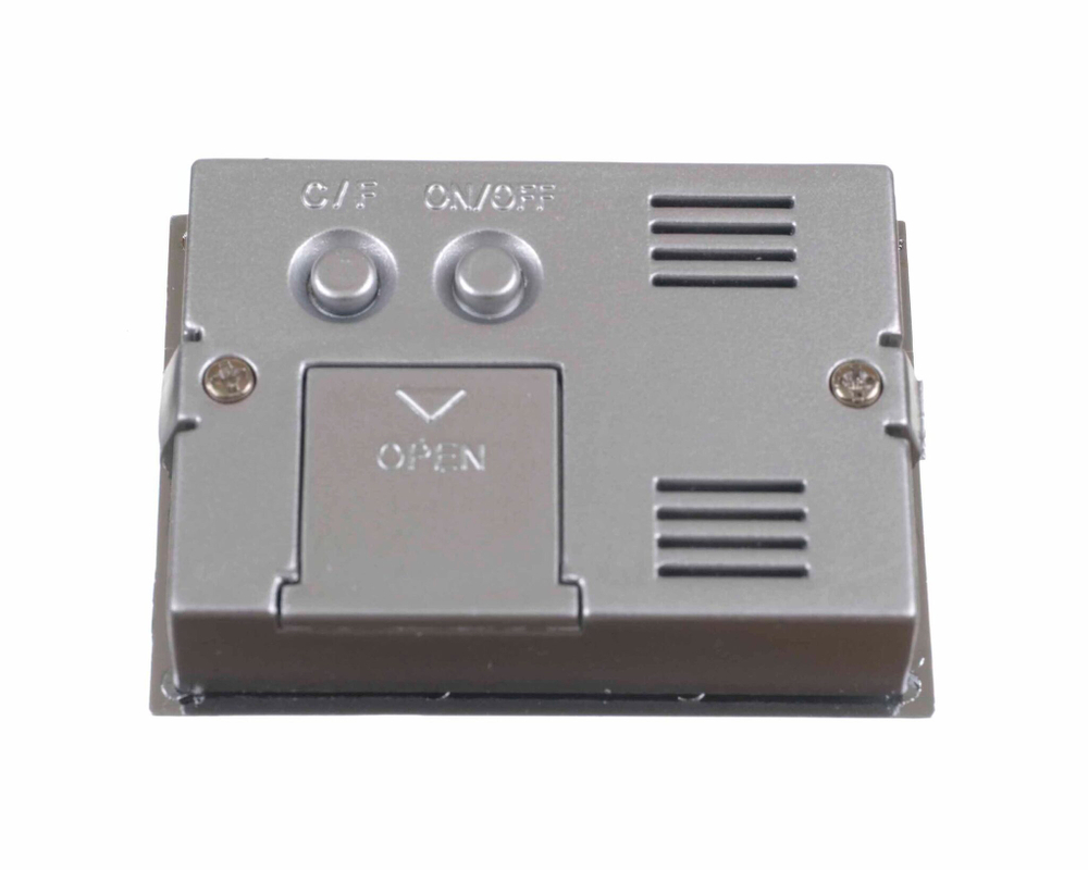 Термо-Гигрометр цифровой, серебро 596-507