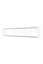 Решетка вентиляционная DP AL переточная 300x60 алюминий White ERA