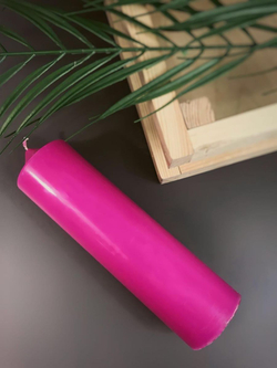 Свеча алтарная розовая 70 часов