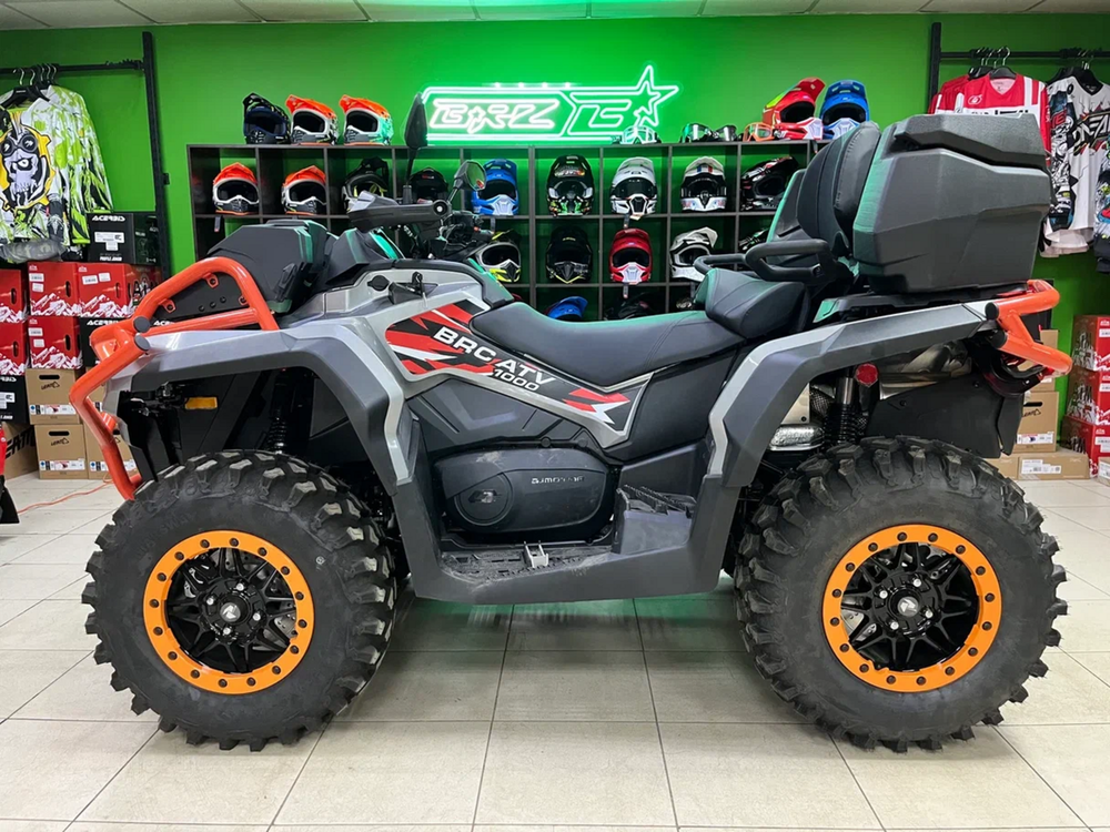Квадроцикл BRC X-TERRA CT ATV 1000 Серый/красный (ПСМ)
