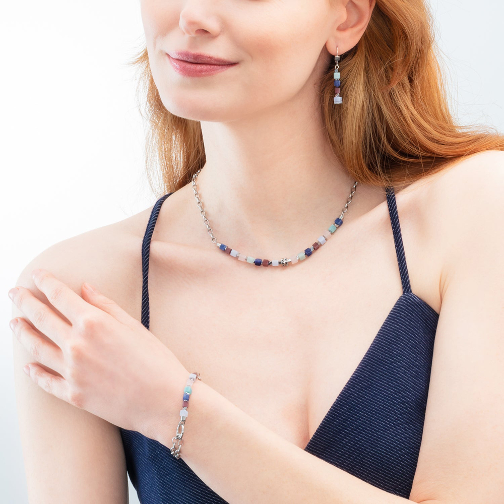 Серьги Coeur de Lion Multicolour Art Nouveau 3024/20-1578