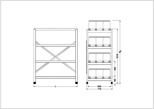 Шкафы и конструктивы 4E-PGL 3-09