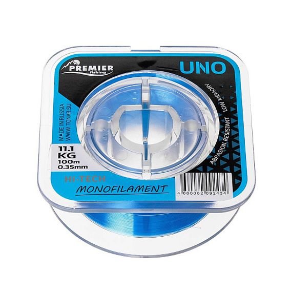 Леска UNO 0,35mm/100m Blue Nylon (PR-U-B-035-100) Premier Fishing