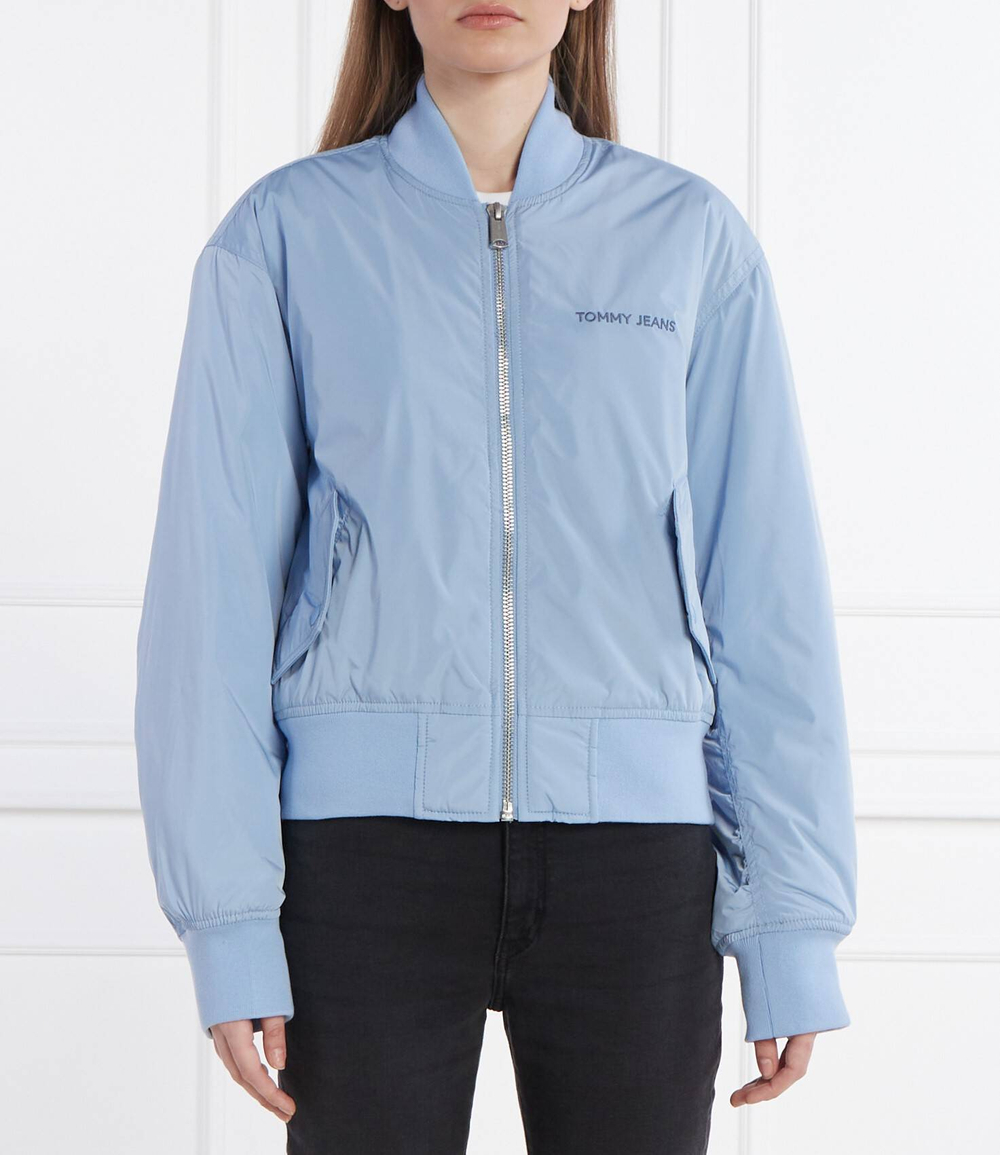 Куртка бомбер Tommy Jeans - голубой(DW0DW17240)