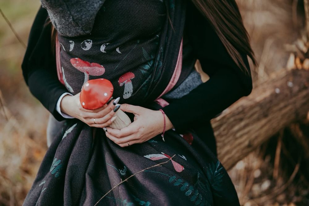 Слинг-шарф «Мускария ночные леса»