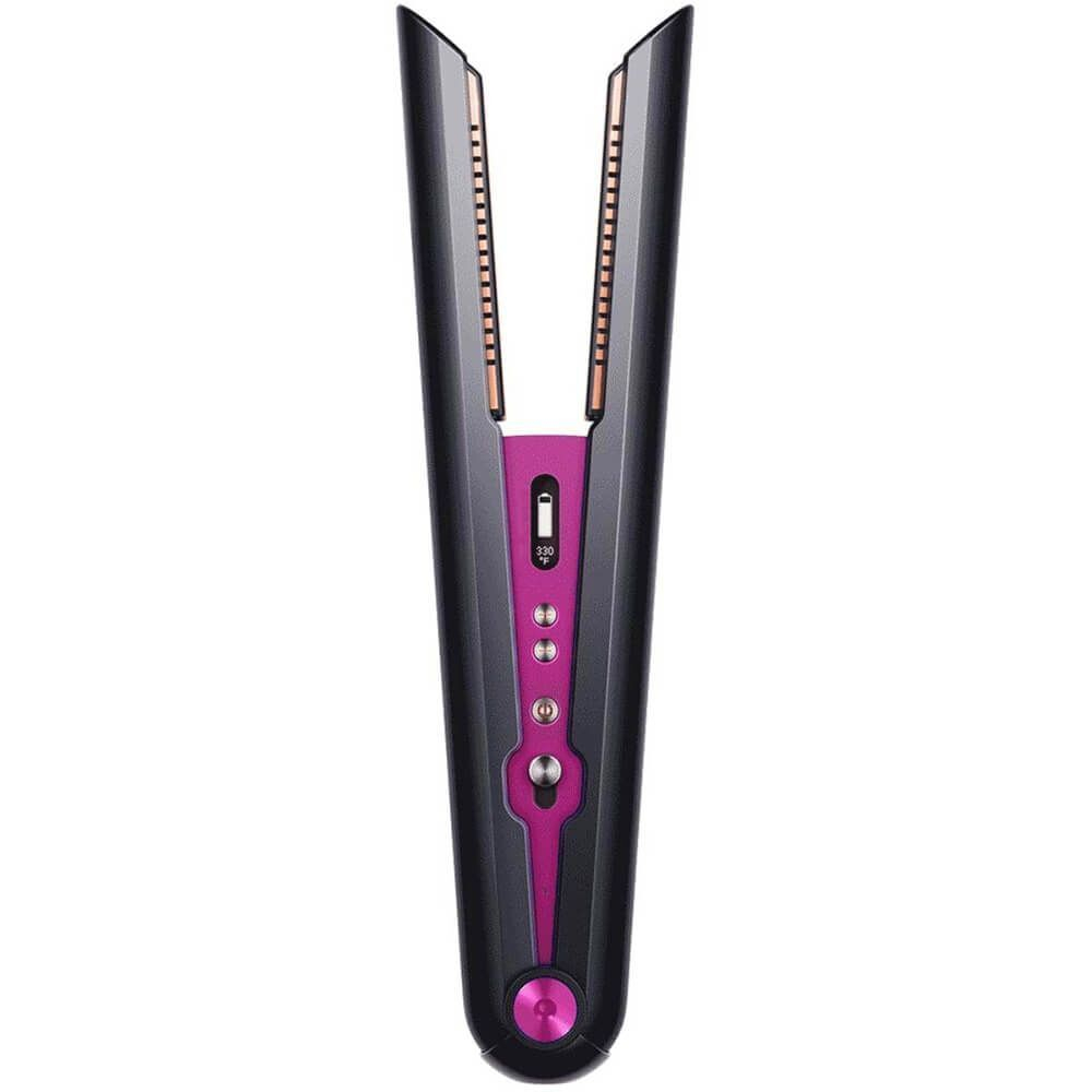 Беспроводной выпрямитель для волос Dyson Corrale HS03 никель/фуксия