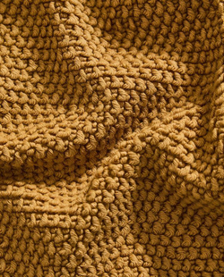 ZARA HOME КОВРИК ДЛЯ ВАННОЙ ИЗ ХЛОПКА С АНТИСКОЛЬЗЯЩЕЙ ПОВЕРХНОСТЬЮ, ГОРЧИЧНО-ЖЕЛТЫЙ