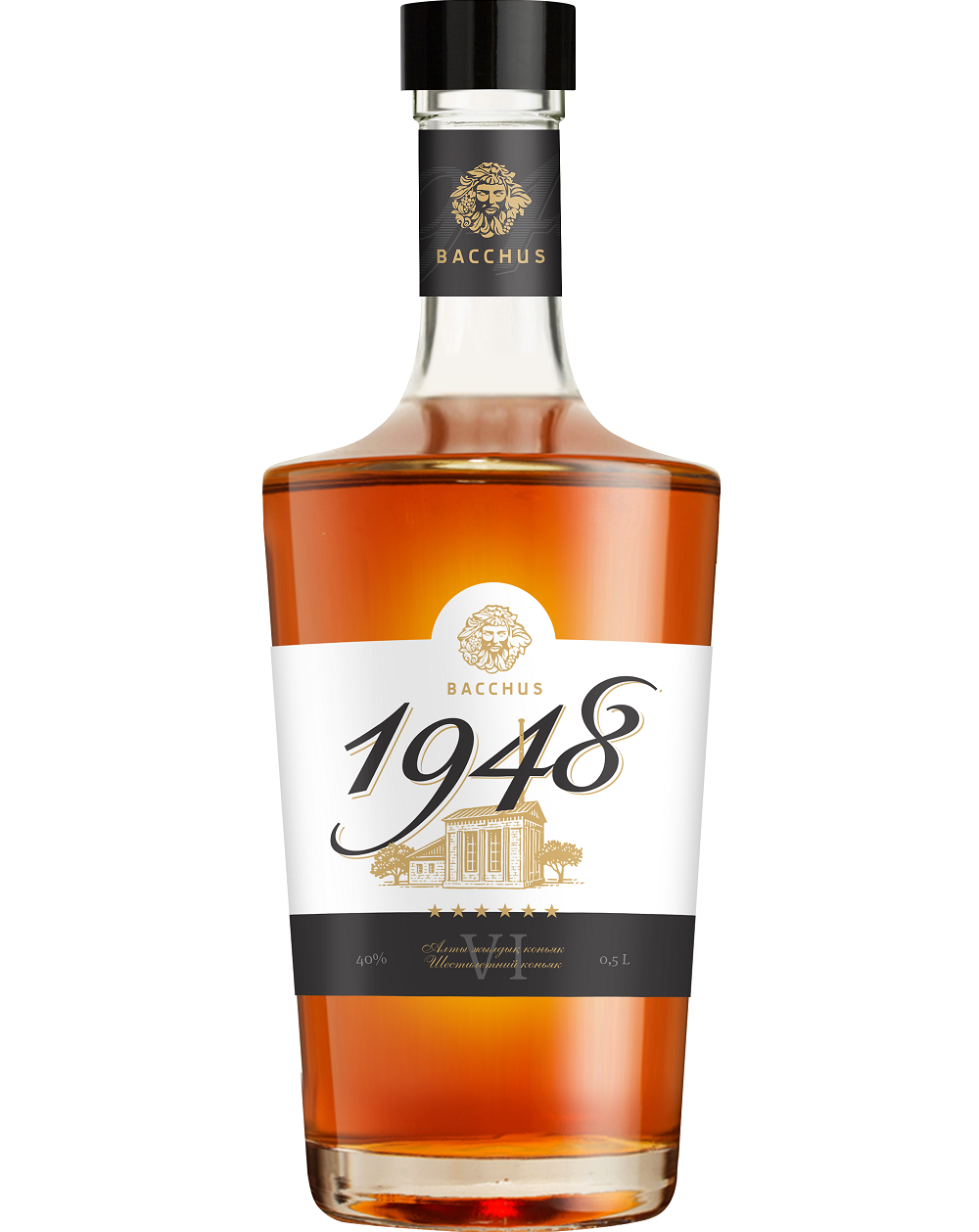 Коньяк Bacchus 1948 6 Y.O. 0,5 л. В подарочной коробке