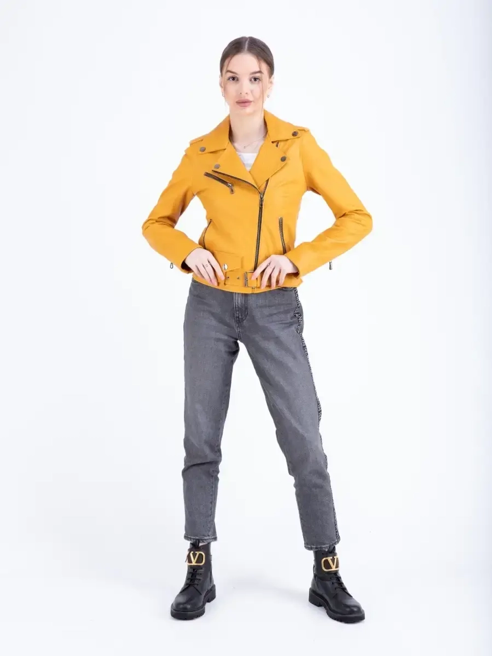 Косуха куртка женская натуральная Турция