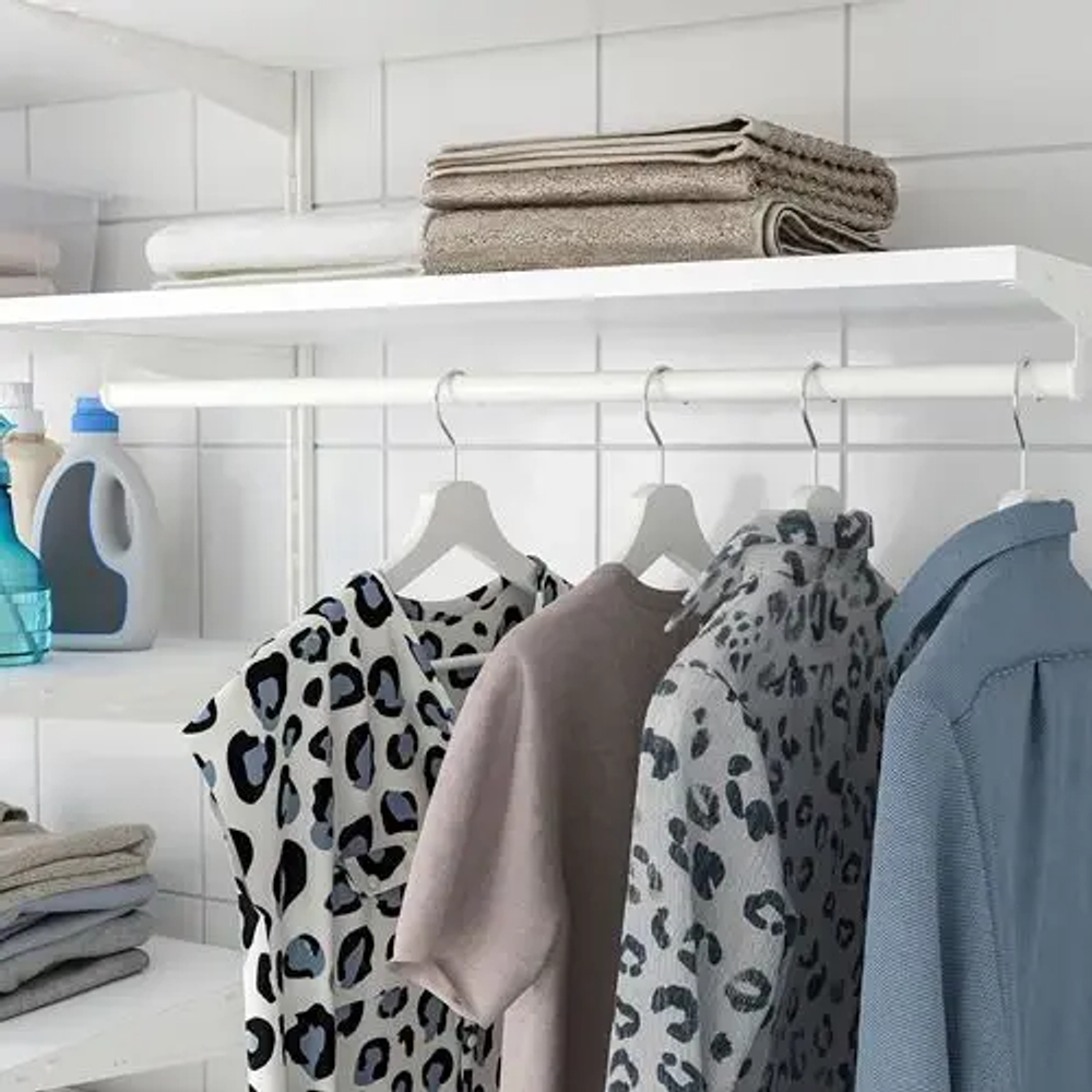 Гардеробные системы - BOAXEL IKEA/ БОВАКСЕЛЬ ИКЕА,  165x40x201 см, белый