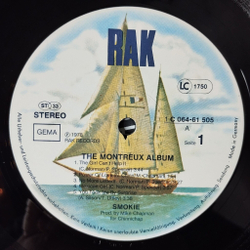Винтажная виниловая пластинка LP Smokie The Montreux Album (Germany 1978) Power Of Love