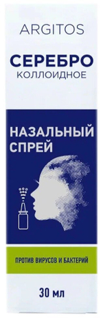 Argitos Коллоидное серебро спрей д/мест. прим. фл., 30 мл