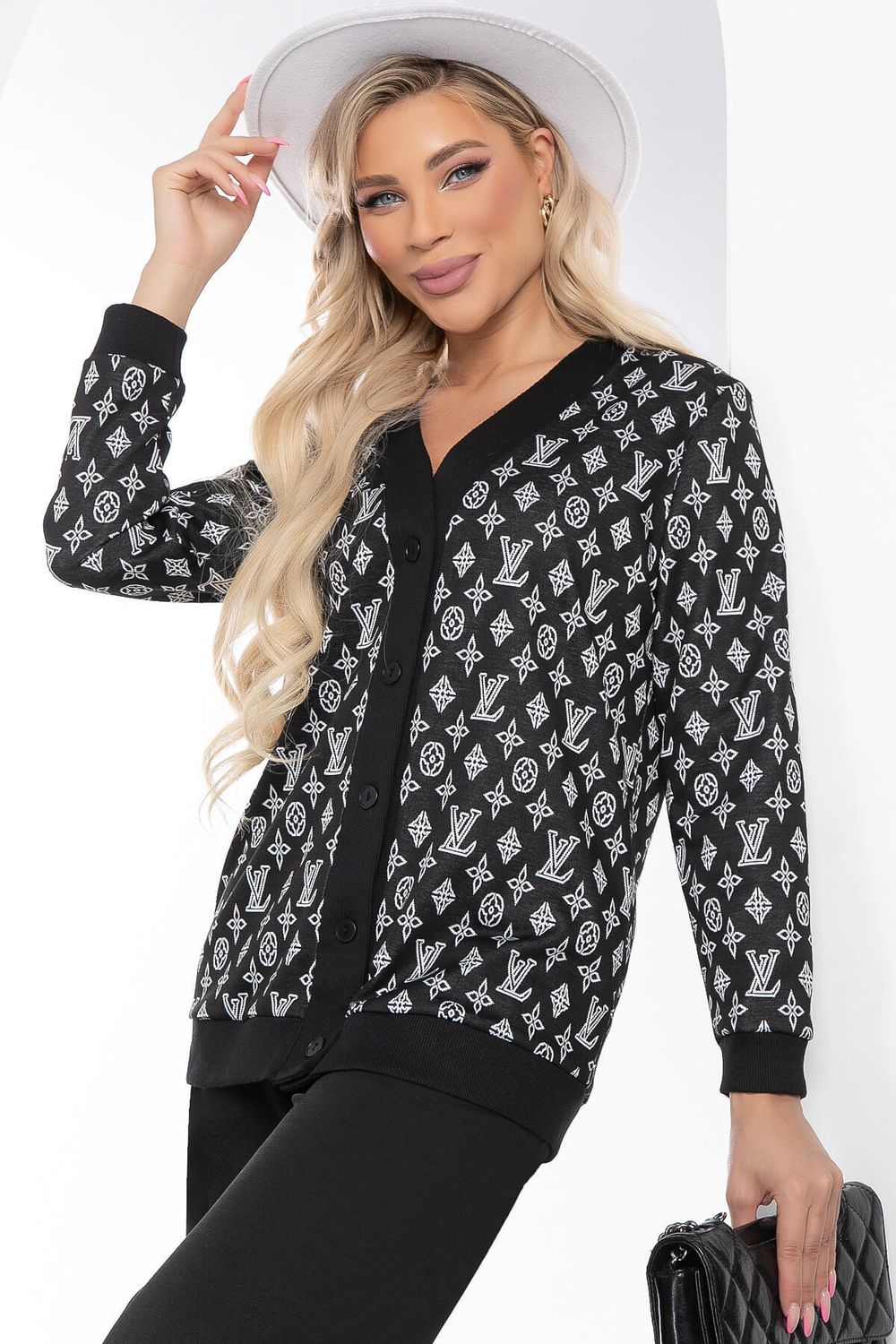 Костюм "Мгновение весны" (черно-белый) К8472 LT Collection (Акция)